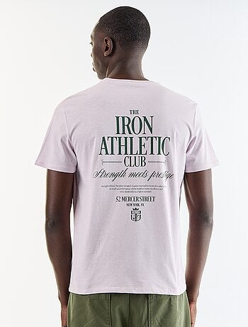T-shirt met fantasieprint en korte mouwen