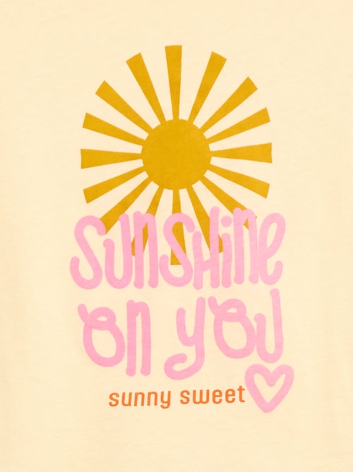 T-shirt met fantasieprint - Kiabi