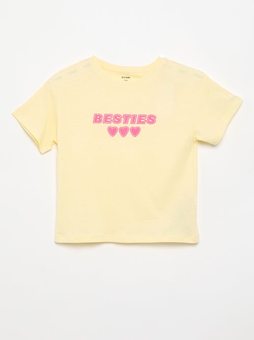 T-shirt met fantasieprint - Kiabi