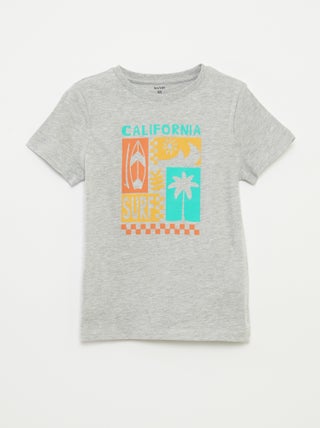 T-shirt met fantasieprint