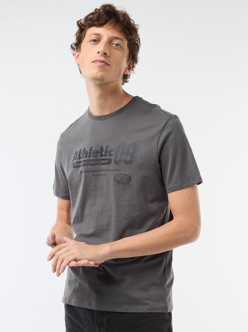 T-shirt met fantasieprint - Kiabi