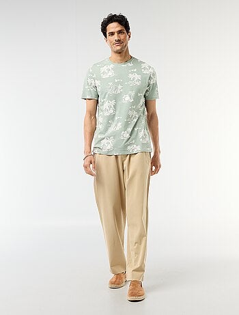 T-shirt met fantasieprint
