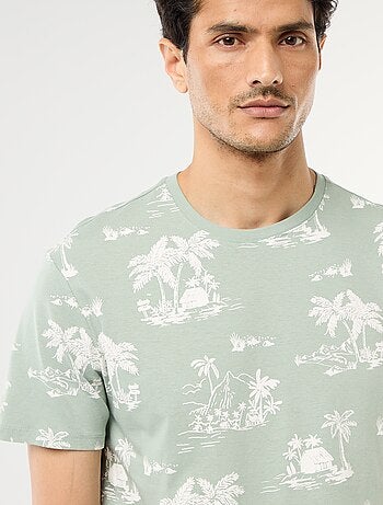 T-shirt met fantasieprint