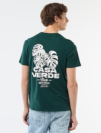 T-shirt met fantasieprint