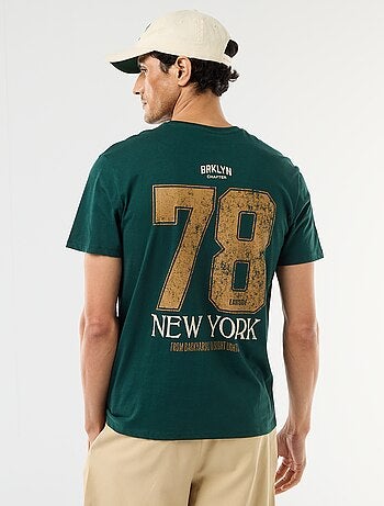 T-shirt met fantasieprint