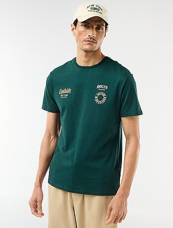 T-shirt met fantasieprint