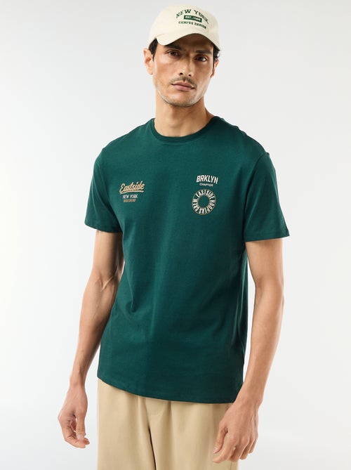 T-shirt met fantasieprint - Kiabi