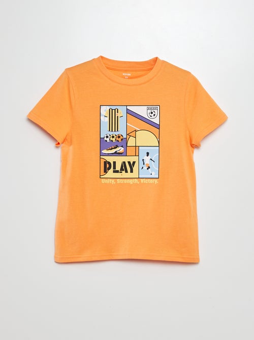 T-shirt met fantasieprint - Kiabi