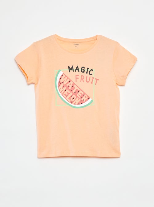 T-shirt met fantasieprint - Kiabi