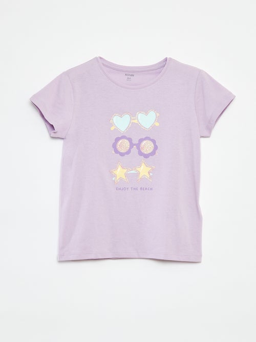 T-shirt met fantasieprint - Kiabi