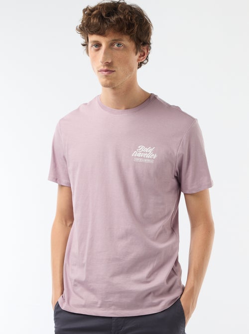 T-shirt met fantasieprint - Kiabi