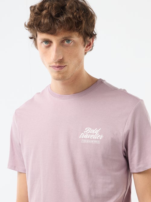 T-shirt met fantasieprint - Kiabi