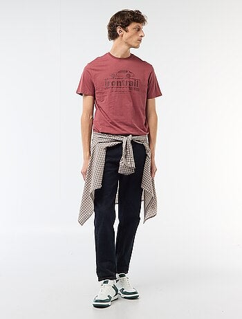 T-shirt met fantasieprint
