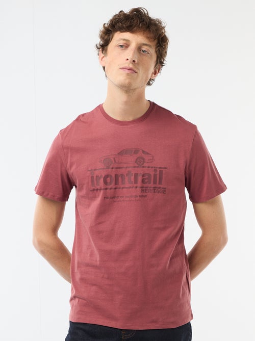 T-shirt met fantasieprint - Kiabi