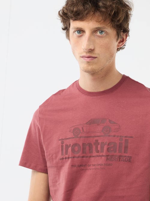 T-shirt met fantasieprint - Kiabi