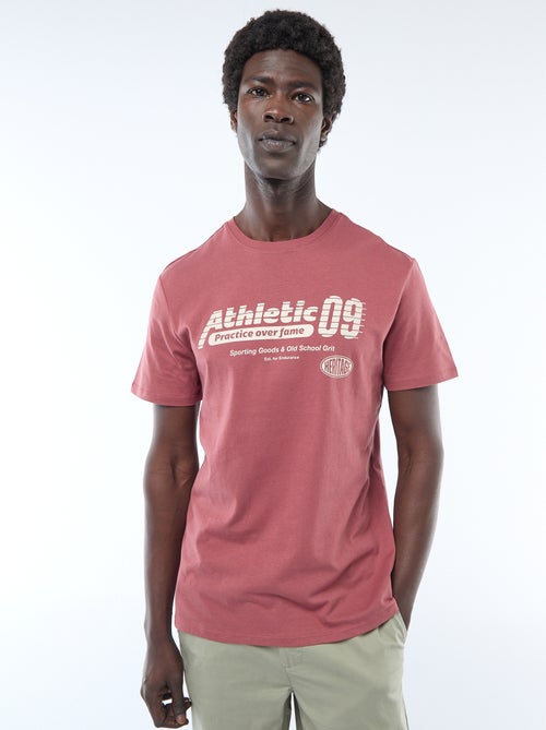 T-shirt met fantasieprint - Kiabi