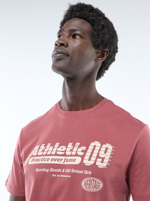 T-shirt met fantasieprint - Kiabi