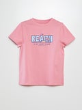 T-shirt met fantasieprint ROSE - Kiabi