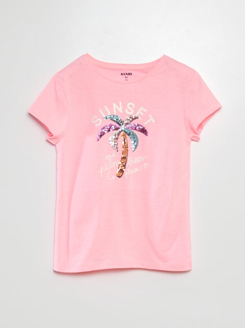 T-shirt met fantasieprint - Kiabi