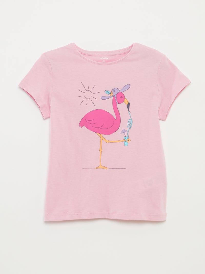 T-shirt met fantasieprint ROSE - Kiabi