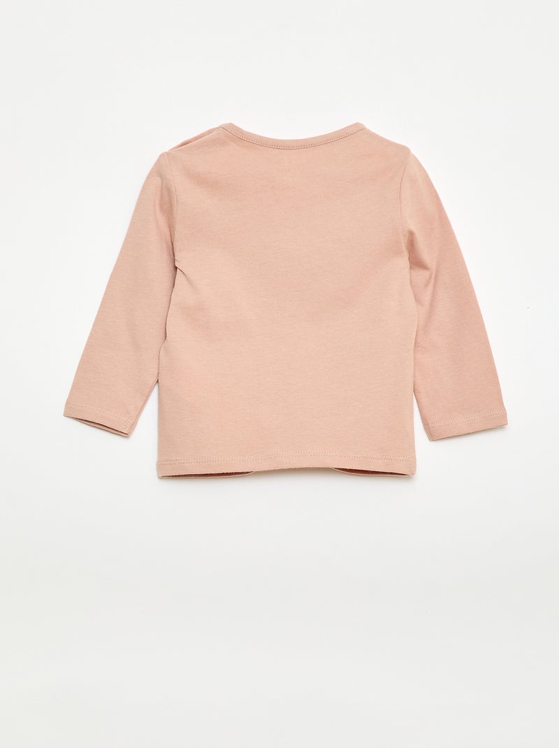 T-shirt met fantasieprint Rose - Kiabi