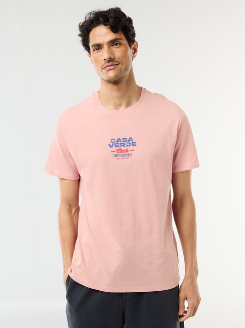 T-shirt met fantasieprint - Kiabi