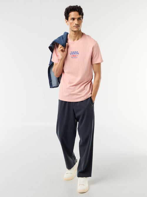 T-shirt met fantasieprint - Kiabi