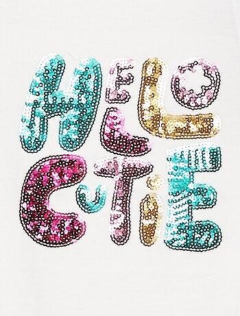 T-shirt met fantasieprint