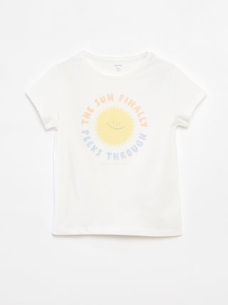 T-shirt met fantasieprint
