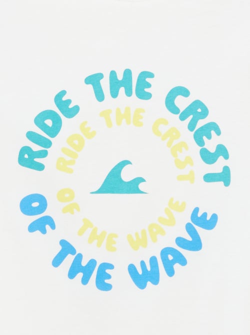 T-shirt met fantasieprint - Kiabi