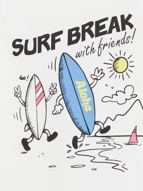 T-shirt met fantasieprint - Kiabi