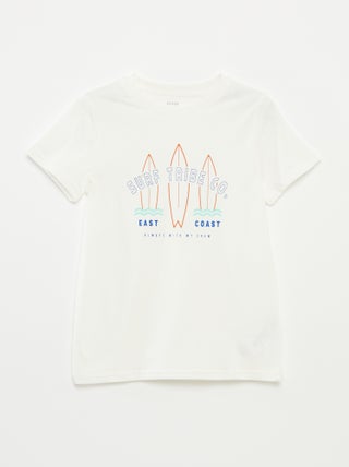 T-shirt met fantasieprint
