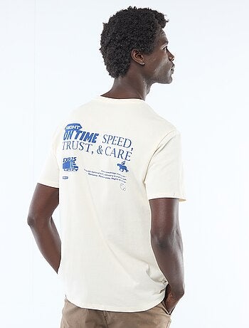 T-shirt met fantasieprint