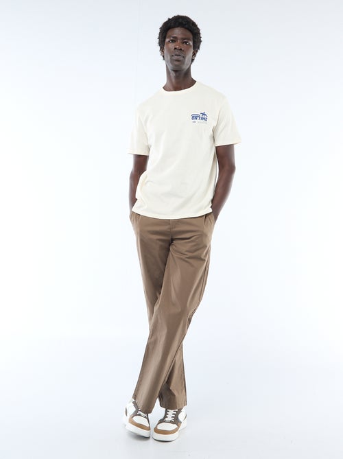 T-shirt met fantasieprint - Kiabi