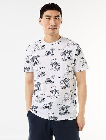 T-shirt met fantasieprint