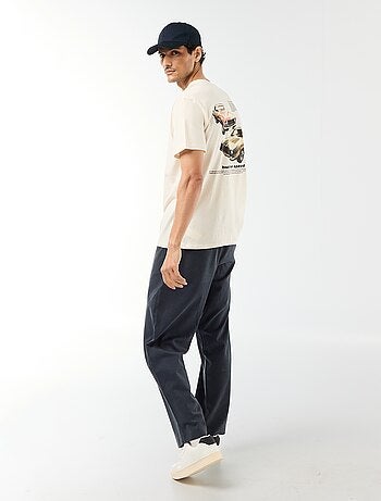 T-shirt met fantasieprint