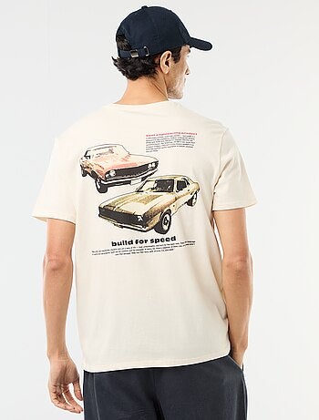 T-shirt met fantasieprint