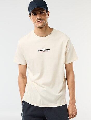 T-shirt met fantasieprint