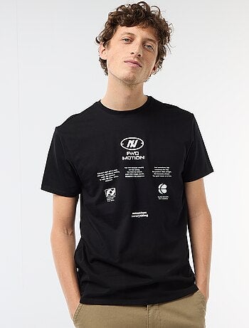 T-shirt met fantasieprint