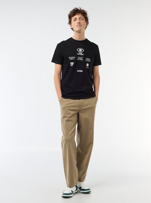 T-shirt met fantasieprint - Kiabi