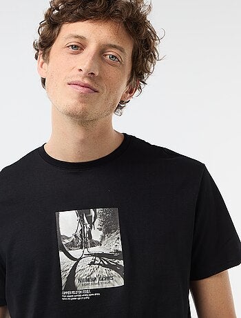 T-shirt met fantasieprint