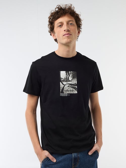 T-shirt met fantasieprint - Kiabi