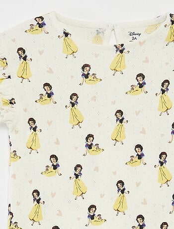 T-shirt met fijn ajourmotiefje + legging | 'Disney' - 2-delig