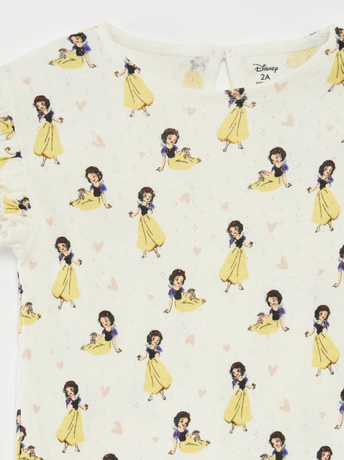 T-shirt met fijn ajourmotiefje + legging | 'Disney' - 2-delig - Kiabi