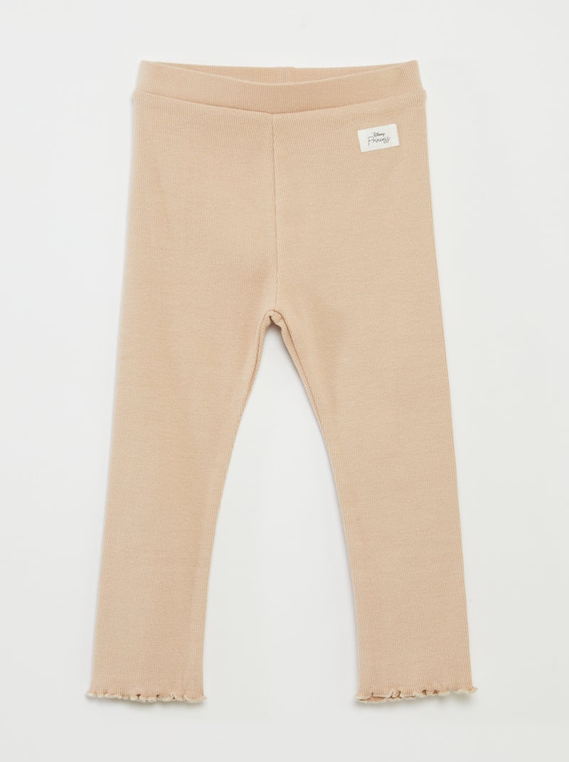 T-shirt met fijn ajourmotiefje + legging | 'Disney' - 2-delig WIT - Kiabi