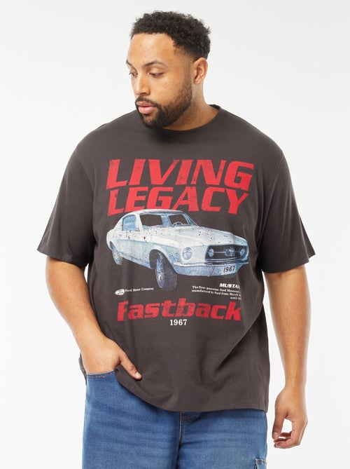 T-shirt met 'Ford'-print - Kiabi