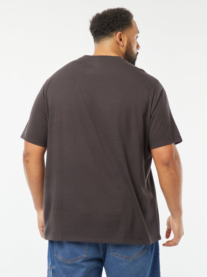 T-shirt met 'Ford'-print ZWART - Kiabi