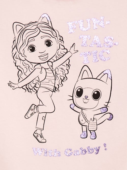 T-shirt met 'Gabby's poppenhuis'-print - Kiabi