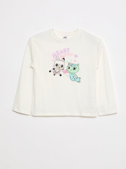 T-shirt met 'Gabby's poppenhuis'-print - Kiabi