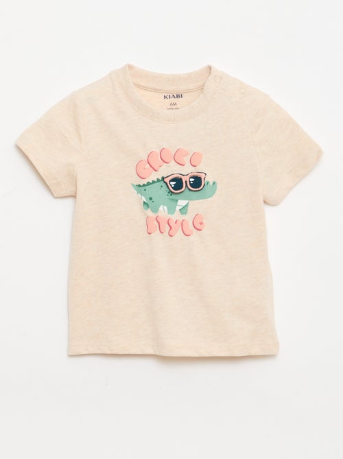 T-shirt met geanimeerde print - Kiabi